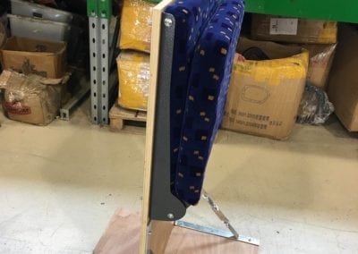 Flip Star folding bus seat